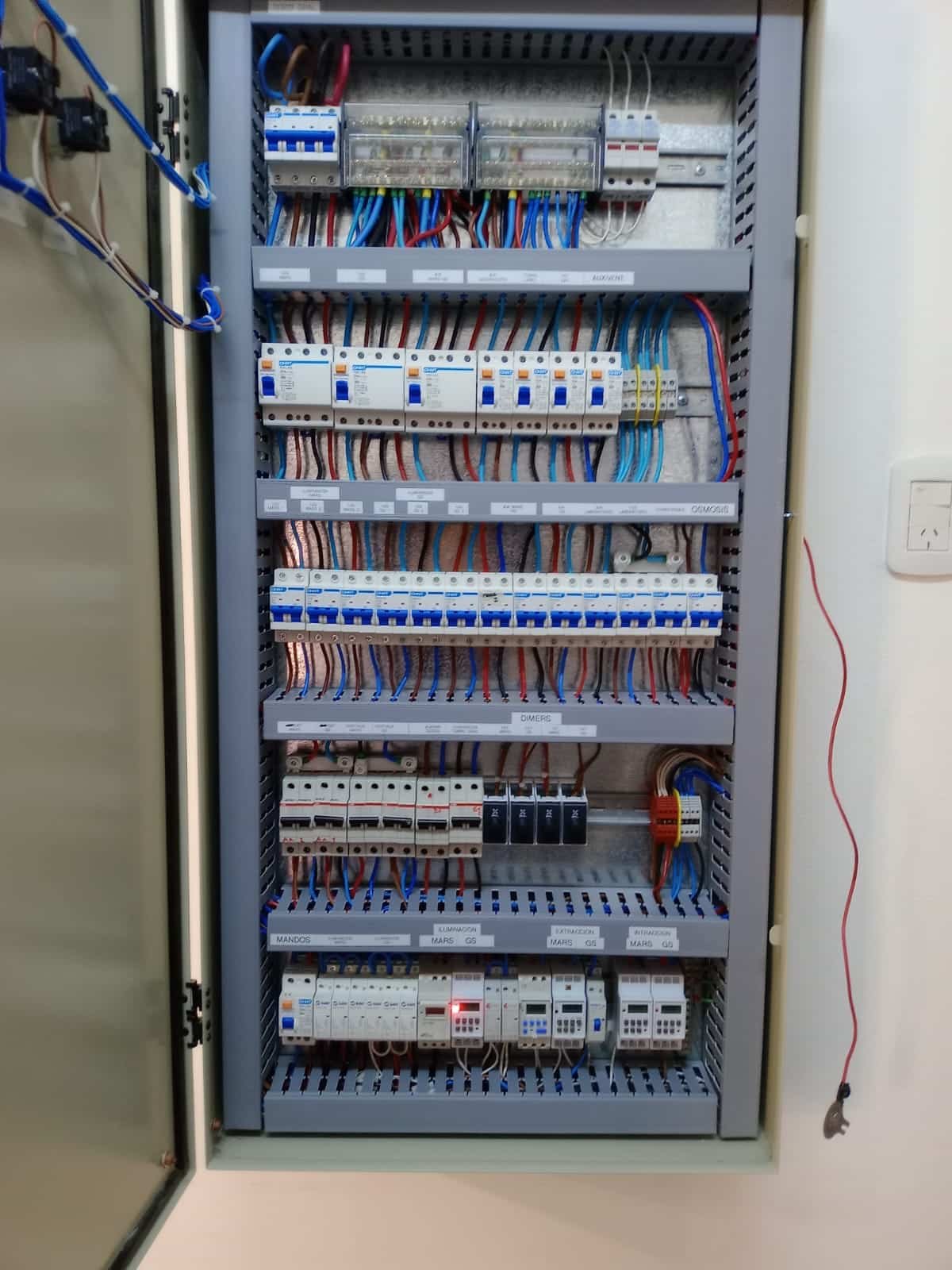 Tablero para sala de cultivo